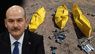 Bakan soylu paylaştı:  “Teslim olmadılar şimdi sarı torbadalar"