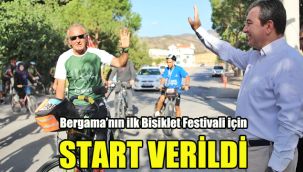Bergama’nın ilk Bisiklet Festivali için start verildi