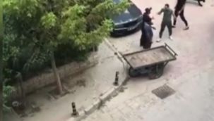 Büyükçekmece'de arabamı çizdin dediği adamı tekme tokat dövdüler