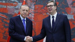 Cumhurbaşkanı Erdoğan, Sırp mevkidaşı Vuçiç ile görüştü
