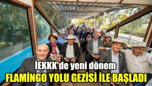 İEKKK'de yeni dönem Flamingo Yolu gezisi ile başladı