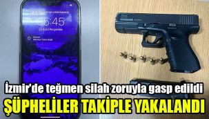 İzmir'de teğmen silah zoruyla gasp edildi, şüpheliler takiple yakalandı
