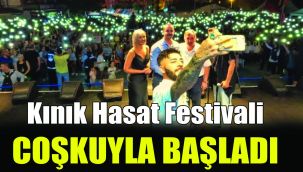 Kınık Hasat Festivali coşkuyla başladı