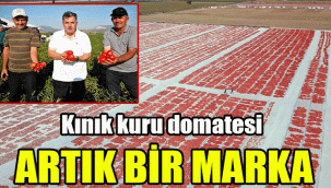 Kınık kuru domatesi artık bir marka
