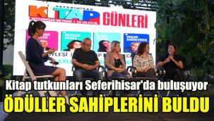 Kitap tutkunları Seferihisar'da buluşuyor: Ödüller sahiplerini buldu