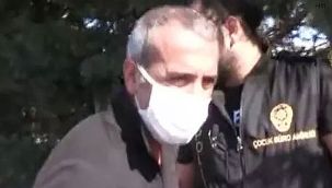 Kız çocuğunu kaçırdığı iddia edilen adam canlı yayında gözaltına alındı