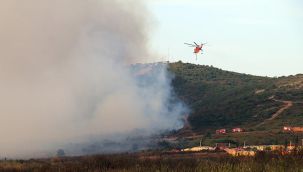 Makilik alanda yangın: Dumanlar yükseldi