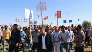 Şanlıurfa'da çiftçiler isyanda