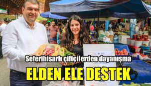 Seferihisarlı çiftçilerden dayanışma: Elden ele destek