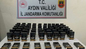 Söke'de 1340 adet bandrolsüz sigara ele geçirildi