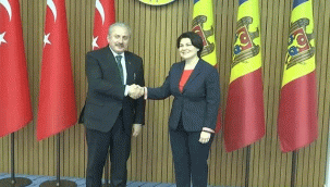 TBMM Başkanı Şentop, Moldova Başbakanı Gavrilita ile görüştü