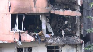 3 katlı binada patlama yaşandı