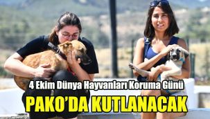 4 Ekim Dünya Hayvanları Koruma Günü Pako’da kutlanacak