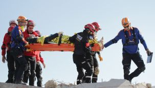 AFAD İzmir’de bin 200 kişilik dev tatbikat düzenledi