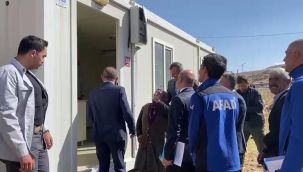 Ardahan'da deprem sonrası konteyner ve hayvan çadırı hazırlanıyor