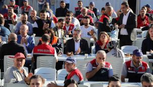 Başkan Sandal işçilerle buluştu: "Birliğimizi kimse bozamaz"