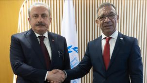 Başkan Şentop, PAB Başkanı Pacheco ile görüştü