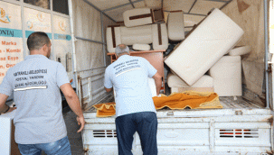 Bayraklı Belediyesi'nden öğrencilere ev eşyası desteği