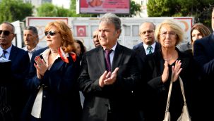 Bornova’da “Muhtarlar Günü” kutlandı: Bu tablo hepimizin eseri