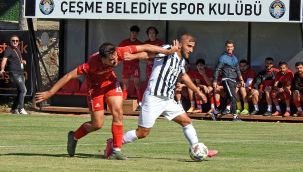 Çeşme Belediyespor, kendi sahasındaki ilk maçında 3 puan aldı
