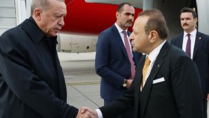 Cumhurbaşkanı Erdoğan  Avrupa Siyasi Topluluğu Zirvesine katılmak için Prag'da