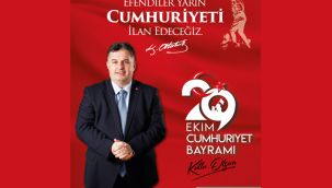 Cumhuriyet Bayramı'nda Kınık'ta coşkulu kutlama
