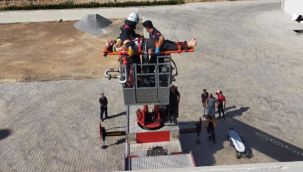 Elektrik akımına kapılan işçi yaralandı