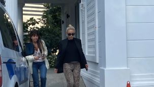 Gülşen, imza için Levent Polis Merkezin'de