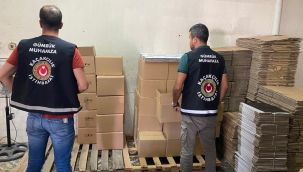 İzmir’de binlerce şişe sahte alkol ele geçirildi