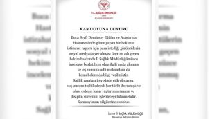 İzmir’de istirahat raporu için para istediği ileri sürülen doktor açığa alındı