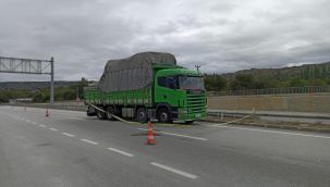 Kastamonu'da kamyon yayaya çarptı
