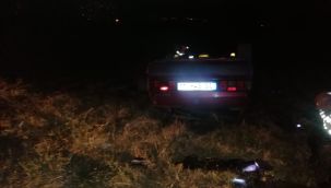 Kazada otomobilden fırlayan sürücü kaza yerinde hayatını kaybetti