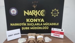 Konya'da uyuşturucu operasyonu