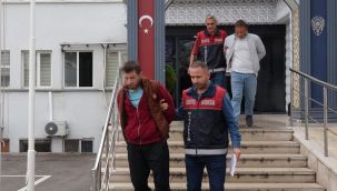 Kuşun levha çalan hırsızların suç dosyası kabarık