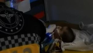 Nefes borusuna süt kaçan bebek kalp masajıyla hayata döndü