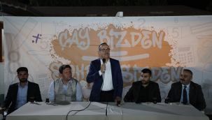 Sürekli; gençlik ve teşkilatla buluştu