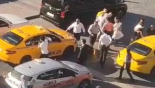 Taksiciyle tartışan yolcu şoföre silah doğrulttu