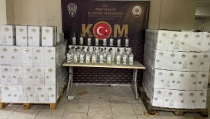 İzmir'de sahte etil alkol ve içki operasyonu: 11 şüpheli hakkında adli işlem