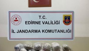 Yunanistan’dan getirilen 55 kilo skunk ele geçirildi