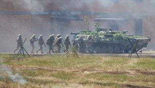 Belarus’ta savaşa hazırlık tatbikatı başladı