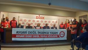 DİSK: Asgari ücret 13 bin 200 lira olmalı