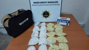 Otobüste bulunan çantada 19 bin 763 uyuşturucu hap ele geçirildi