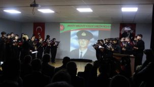 Şehit'e  Vefa Mesut Uzlu adı ortaokula verildi