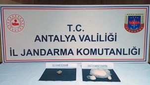 Antalya'da uyuşturucu madde ticareti yapan şüpheli yakalandı