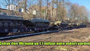 Çekya'dan Ukrayna’ya 1,7 milyar euro askeri yardım