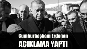 Cumhurbaşkanı Erdoğan açıklama yaptı