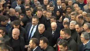 Cumhurbaşkanı Erdoğan ve Bahçeli Adıyaman'da