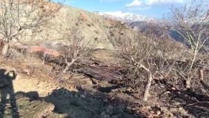 Deprem bölgesi Malatya'da heyelan bir mezrayı yuttu