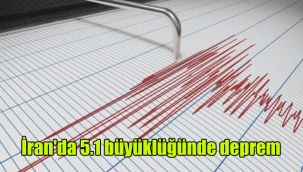 İran'da 5.1 büyüklüğünde deprem