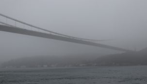 İstanbul Boğazı'nda yoğun sis